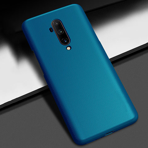 Coque Plastique Rigide Etui Housse Mat P01 pour OnePlus 7T Pro Bleu