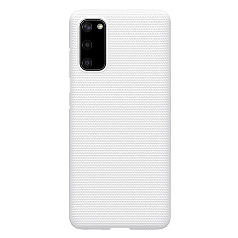 Coque Plastique Rigide Etui Housse Mat P01 pour Samsung Galaxy S20 Blanc