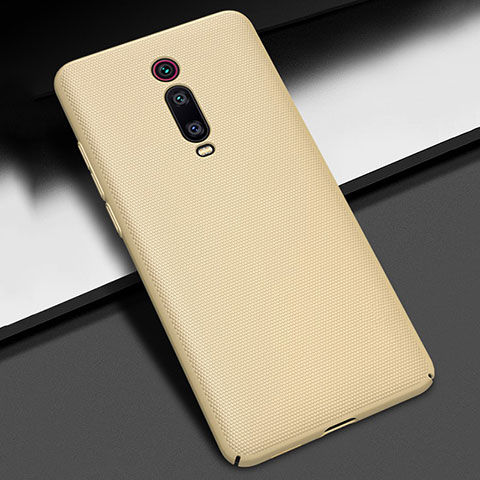 Coque Plastique Rigide Etui Housse Mat P01 pour Xiaomi Redmi K20 Pro Or