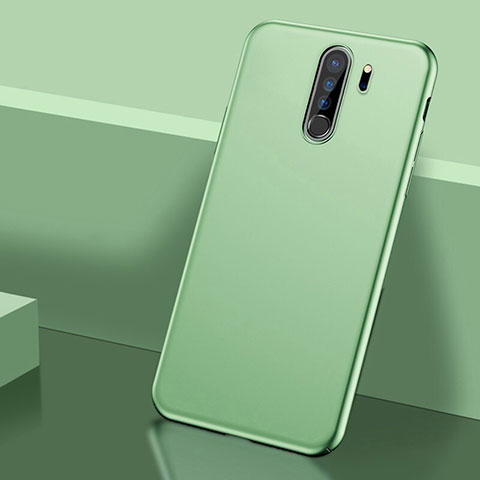 Coque Plastique Rigide Etui Housse Mat P01 pour Xiaomi Redmi Note 8 Pro Vert