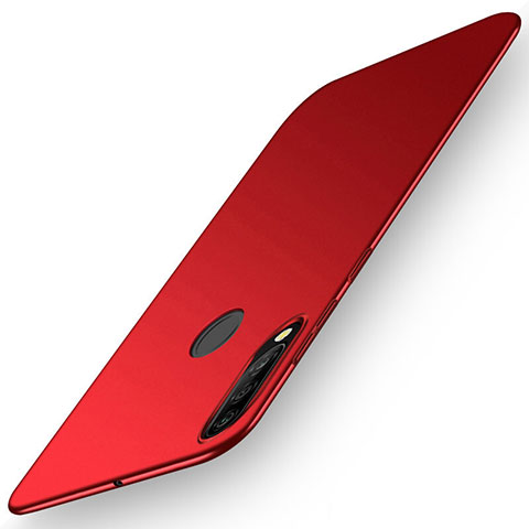 Coque Plastique Rigide Etui Housse Mat P02 pour Huawei Nova 4e Rouge