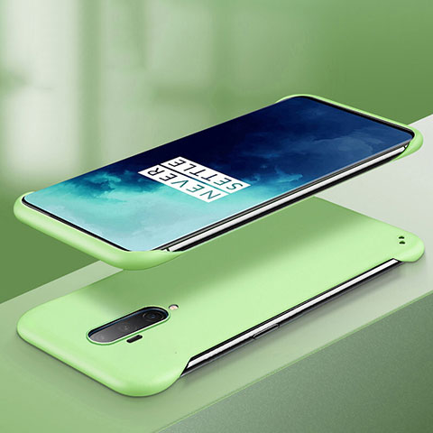 Coque Plastique Rigide Etui Housse Mat P02 pour OnePlus 7T Pro Vert