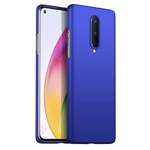 Coque Plastique Rigide Etui Housse Mat P02 pour OnePlus 8 Bleu