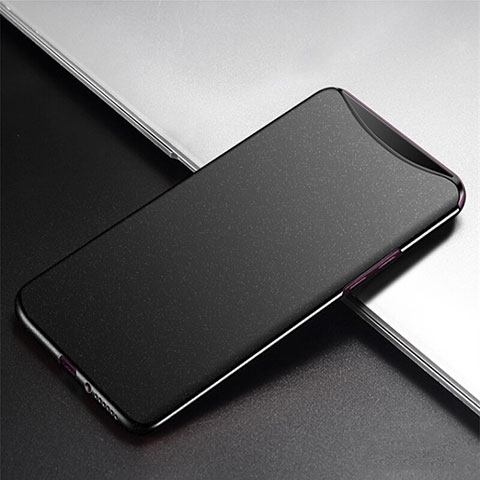 Coque Plastique Rigide Etui Housse Mat P02 pour Oppo Find X Super Flash Edition Noir