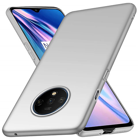 Coque Plastique Rigide Etui Housse Mat P03 pour OnePlus 7T Argent