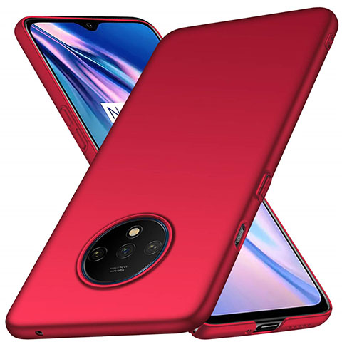 Coque Plastique Rigide Etui Housse Mat P03 pour OnePlus 7T Rouge