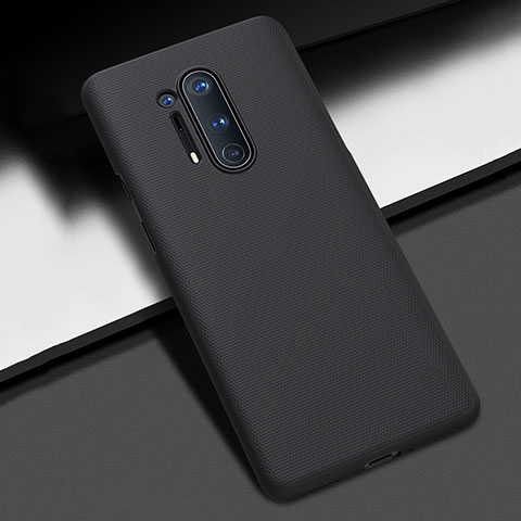 Coque Plastique Rigide Etui Housse Mat P03 pour OnePlus 8 Pro Noir