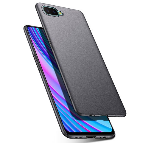 Coque Plastique Rigide Etui Housse Mat P03 pour Oppo K1 Gris