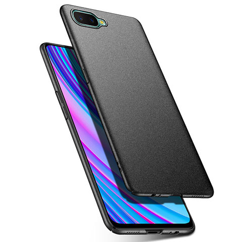 Coque Plastique Rigide Etui Housse Mat P03 pour Oppo K1 Noir