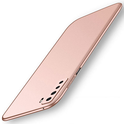 Coque Plastique Rigide Etui Housse Mat P06 pour Huawei P40 Lite 5G Or Rose