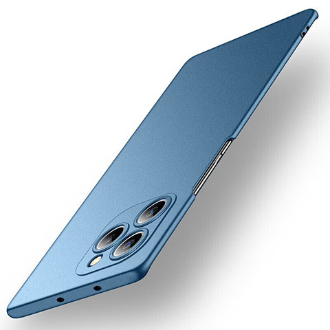 Coque Plastique Rigide Etui Housse Mat pour Huawei Honor 60 SE 5G Bleu