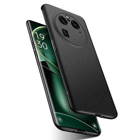 Coque Plastique Rigide Etui Housse Mat pour Oppo Find X6 Pro 5G Noir