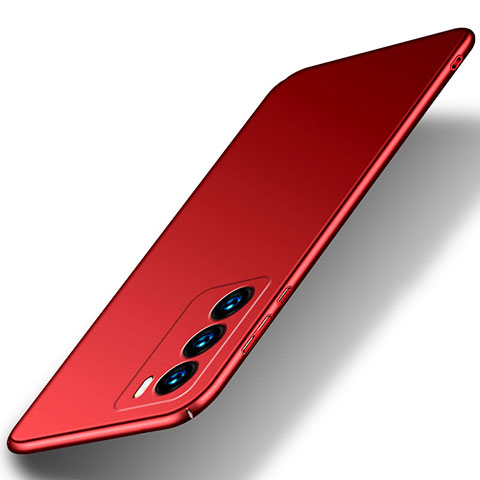 Coque Plastique Rigide Etui Housse Mat pour Vivo iQOO 9 SE 5G Rouge