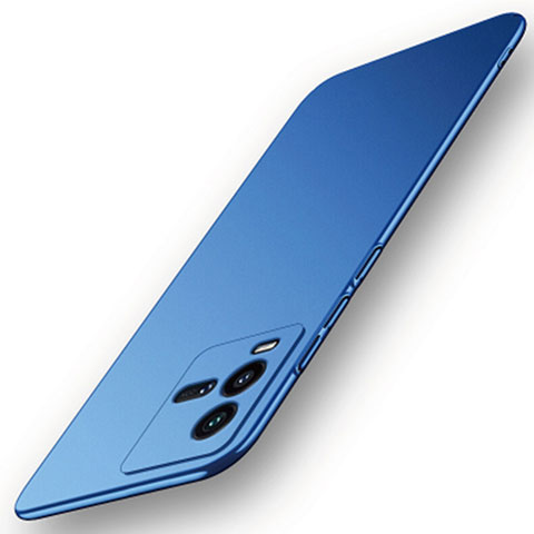 Coque Plastique Rigide Etui Housse Mat pour Vivo iQOO 9T 5G Bleu