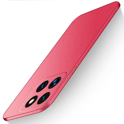 Coque Plastique Rigide Etui Housse Mat pour Xiaomi Mi 14 5G Rouge