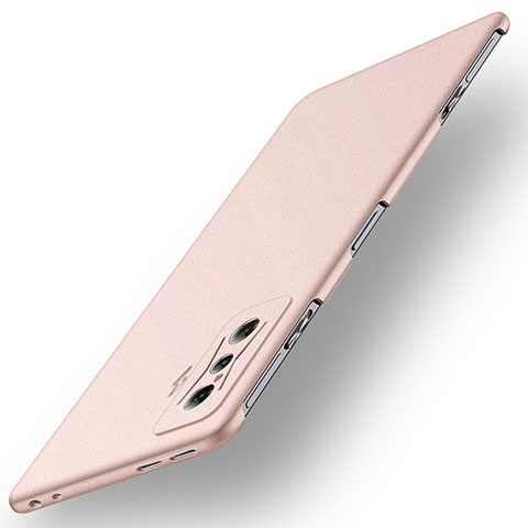 Coque Plastique Rigide Etui Housse Mat pour Xiaomi Poco F4 GT 5G Or Rose