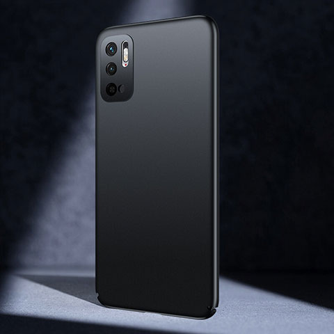 Coque Plastique Rigide Etui Housse Mat pour Xiaomi POCO M3 Pro 5G Noir