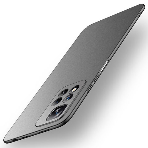 Coque Plastique Rigide Etui Housse Mat pour Xiaomi Poco X4 NFC Noir