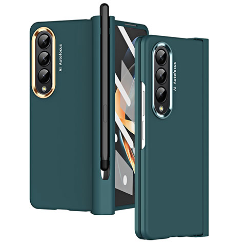 Coque Plastique Rigide Etui Housse Mat R07 pour Samsung Galaxy Z Fold3 5G Vert