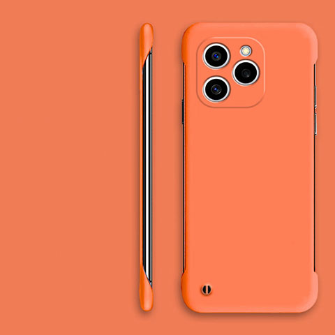 Coque Plastique Rigide Etui Housse Mat Sans Cadre P01 pour Huawei Honor 60 SE 5G Orange