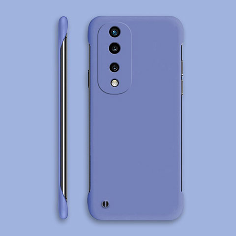 Coque Plastique Rigide Etui Housse Mat Sans Cadre P01 pour Huawei Honor 70 Pro 5G Gris Lavende