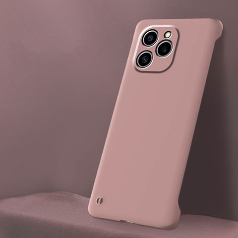 Coque Plastique Rigide Etui Housse Mat Sans Cadre pour Huawei Honor 60 SE 5G Rose