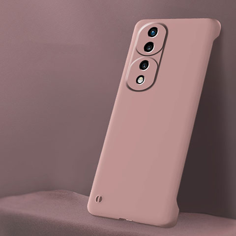 Coque Plastique Rigide Etui Housse Mat Sans Cadre pour Huawei Honor 70 Pro 5G Rose