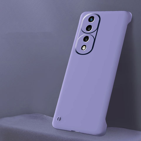 Coque Plastique Rigide Etui Housse Mat Sans Cadre pour Huawei Honor 70 Pro 5G Violet