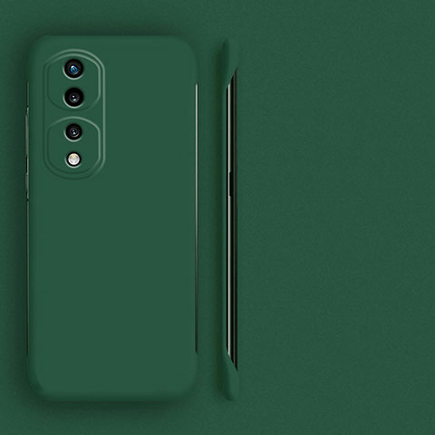 Coque Plastique Rigide Etui Housse Mat Sans Cadre pour Huawei Honor 80 Pro 5G Vert Nuit