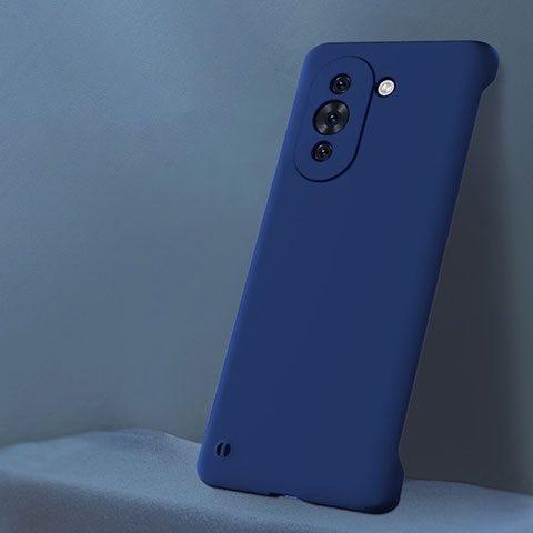 Coque Plastique Rigide Etui Housse Mat Sans Cadre pour Huawei Nova 10 Bleu