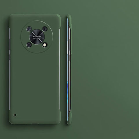 Coque Plastique Rigide Etui Housse Mat Sans Cadre pour Huawei Nova Y90 Vert Nuit