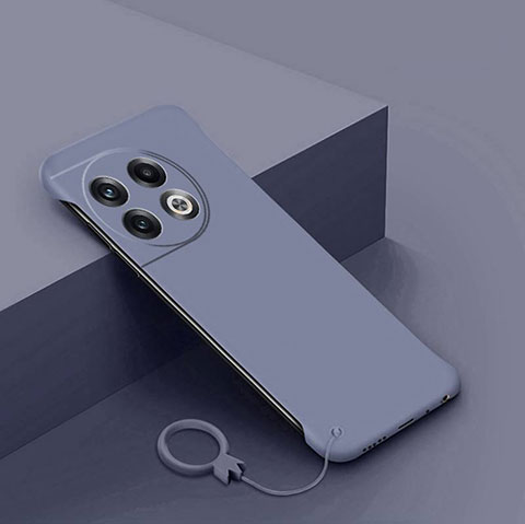 Coque Plastique Rigide Etui Housse Mat Sans Cadre pour OnePlus Ace 2 5G Gris Lavende