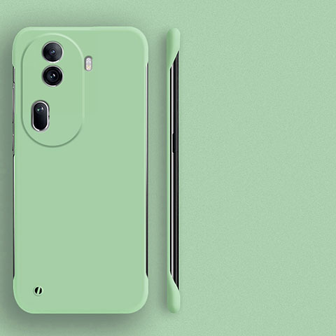 Coque Plastique Rigide Etui Housse Mat Sans Cadre pour Oppo Reno11 Pro 5G Pastel Vert