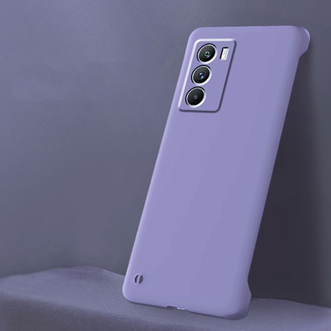 Coque Plastique Rigide Etui Housse Mat Sans Cadre pour Vivo iQOO Neo5S 5G Violet Clair