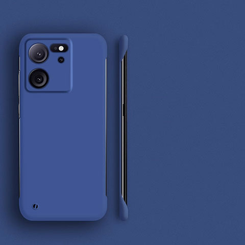 Coque Plastique Rigide Etui Housse Mat Sans Cadre pour Xiaomi Mi 13T Pro 5G Bleu