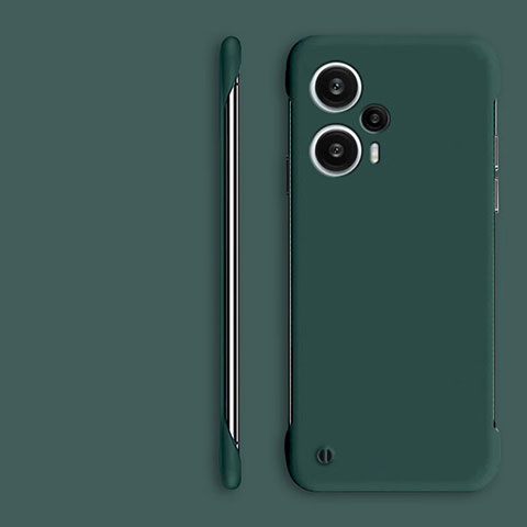 Coque Plastique Rigide Etui Housse Mat Sans Cadre pour Xiaomi Poco F5 5G Vert