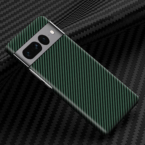 Coque Plastique Rigide Etui Housse Mat Serge pour Google Pixel 7 Pro 5G Vert