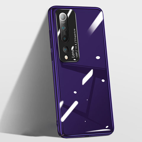 Coque Plastique Rigide Etui Housse Mat T01 pour Xiaomi Mi 10 Pro Violet