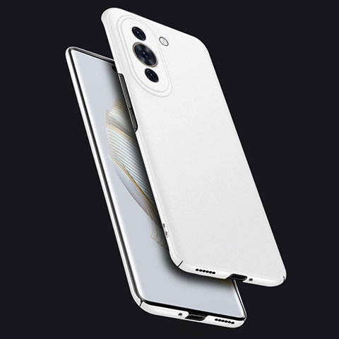 Coque Plastique Rigide Etui Housse Mat YK1 pour Huawei Nova 10 Blanc