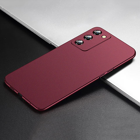 Coque Plastique Rigide Etui Housse Mat YK1 pour Oppo A53s 5G Rouge