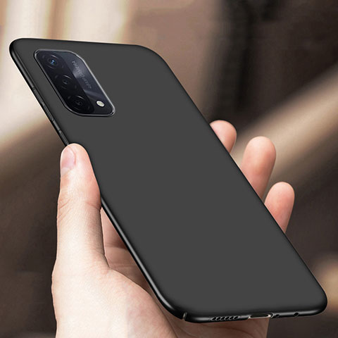 Coque Plastique Rigide Etui Housse Mat YK1 pour Oppo A74 5G Noir