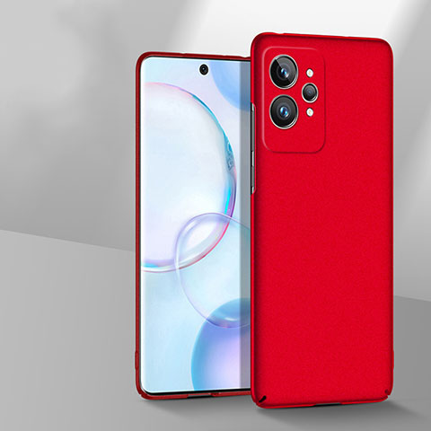 Coque Plastique Rigide Etui Housse Mat YK1 pour Realme Q5 Pro 5G Rouge