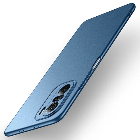 Coque Plastique Rigide Etui Housse Mat YK1 pour Xiaomi Redmi K40 5G Bleu