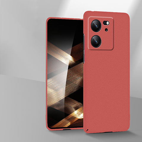 Coque Plastique Rigide Etui Housse Mat YK1 pour Xiaomi Redmi K60 Ultra 5G Rouge