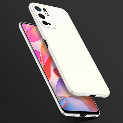 Coque Plastique Rigide Etui Housse Mat YK1 pour Xiaomi Redmi Note 10T 5G Blanc