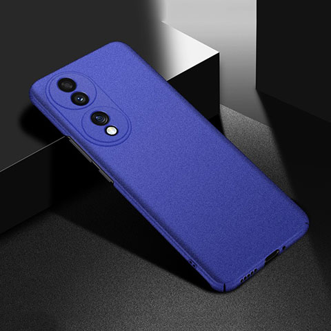 Coque Plastique Rigide Etui Housse Mat YK2 pour Huawei Honor 70 5G Bleu