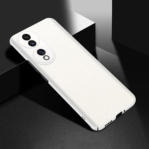 Coque Plastique Rigide Etui Housse Mat YK2 pour Huawei Honor X7b Blanc