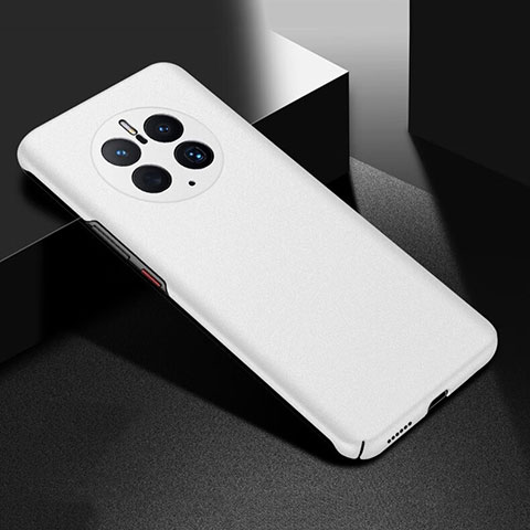 Coque Plastique Rigide Etui Housse Mat YK2 pour Huawei Mate 50 Pro Blanc