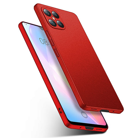 Coque Plastique Rigide Etui Housse Mat YK2 pour Huawei Nova 8 SE 4G Rouge