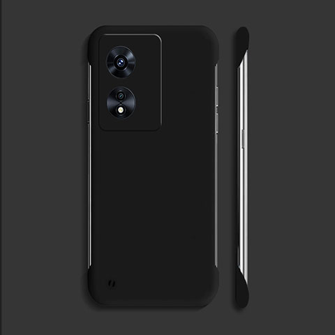 Coque Plastique Rigide Etui Housse Mat YK2 pour Oppo A1 Pro 5G Noir